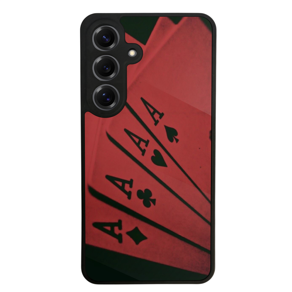 Samsung Galaxy S25 Uyumlu Kart Tasarımlı Glossy Premium Kılıf
