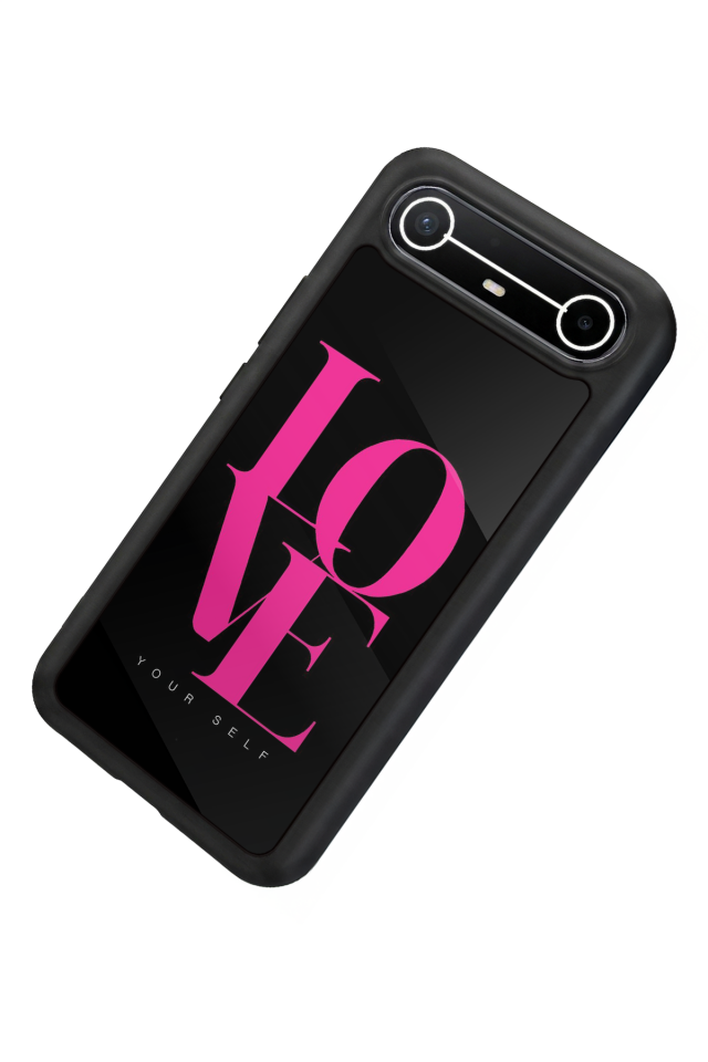 Tecno Spark Slim 5G Uyumlu Love Tasarımlı Glossy Premium Kılıf