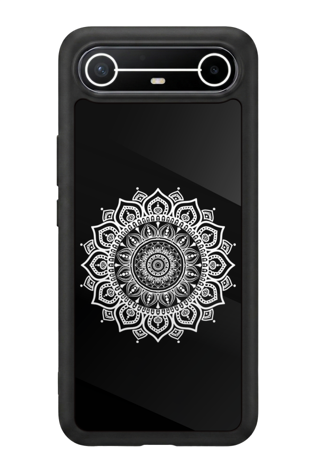 Tecno Spark Slim 5G Uyumlu Mandala Tasarımlı Glossy Premium Kılıf