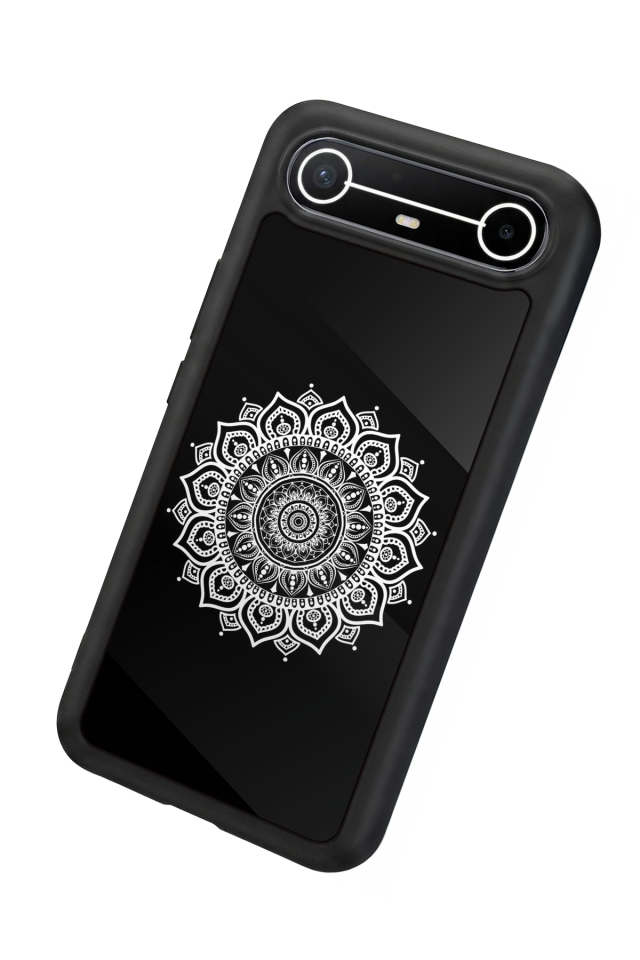 Tecno Spark Slim 5G Uyumlu Mandala Tasarımlı Glossy Premium Kılıf