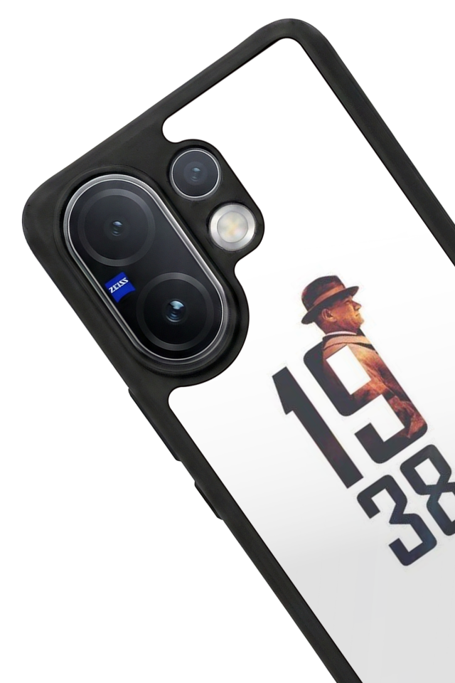 Vivo V60 Uyumlu Mustafa Kemal Ataturk Tasarımlı Glossy Premium Kılıf