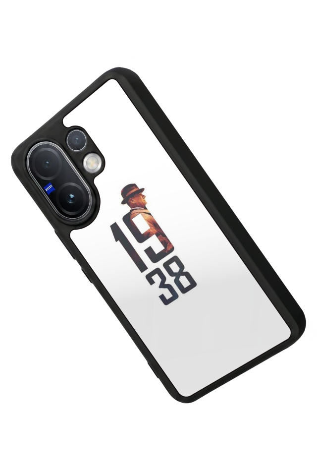 Vivo V60 Uyumlu Mustafa Kemal Ataturk Tasarımlı Glossy Premium Kılıf