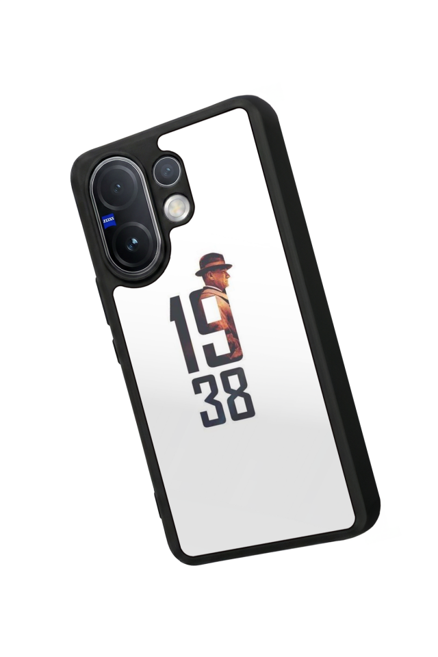 Vivo V60 Uyumlu Mustafa Kemal Ataturk Tasarımlı Glossy Premium Kılıf