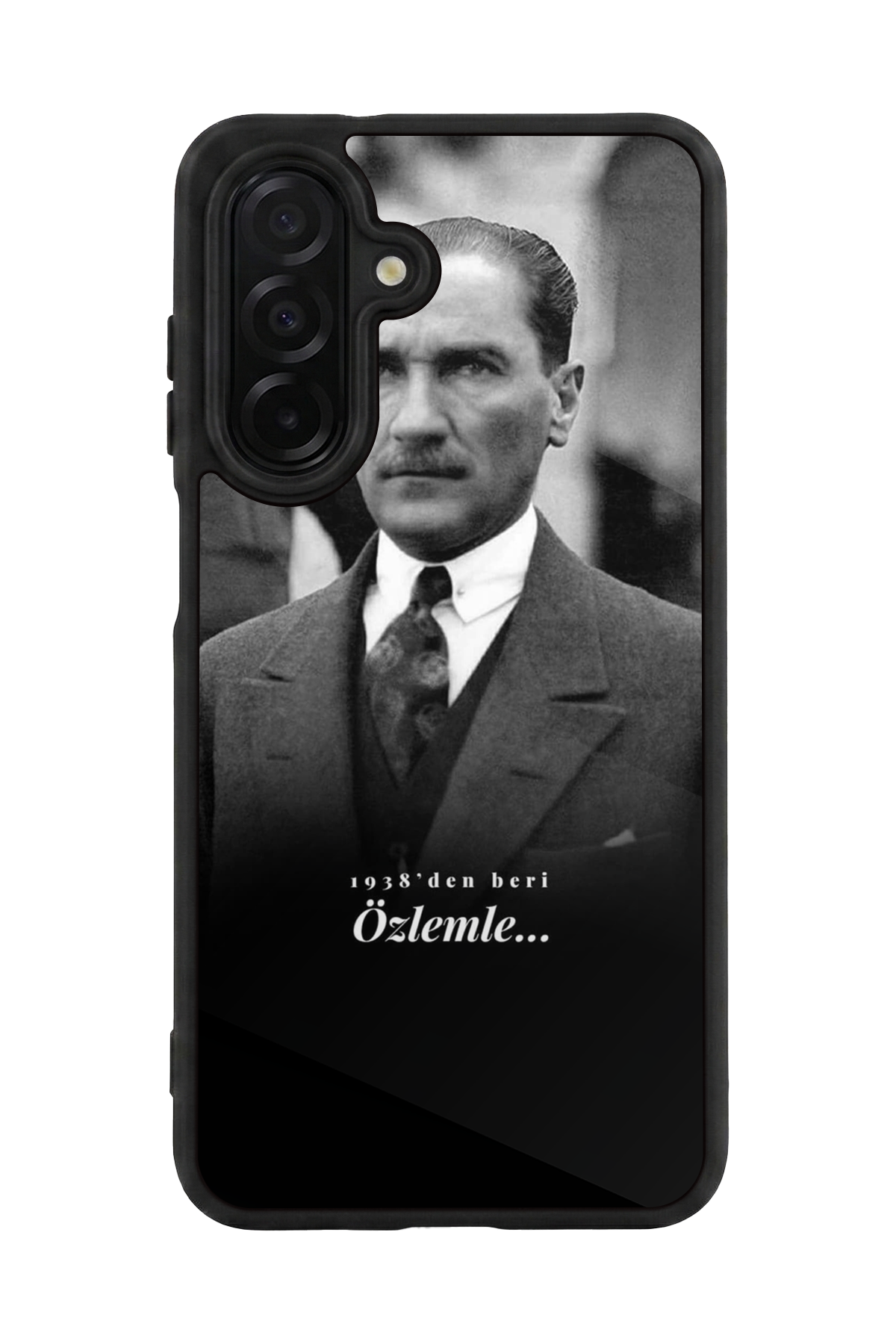 Samsung Galaxy A56 Uyumlu Mustafa Kemal Ataturk Tasarımlı Glossy Premium Kılıf