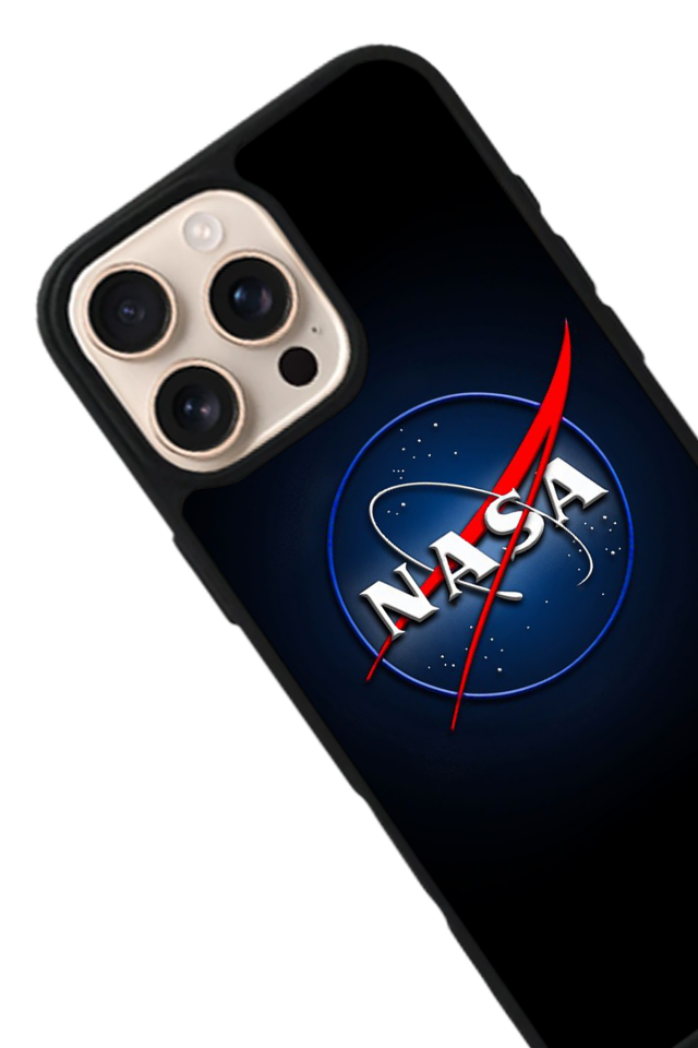 iPhone 16 Pro Max Uyumlu Nasa Tasarımlı Glossy Premium Kılıf