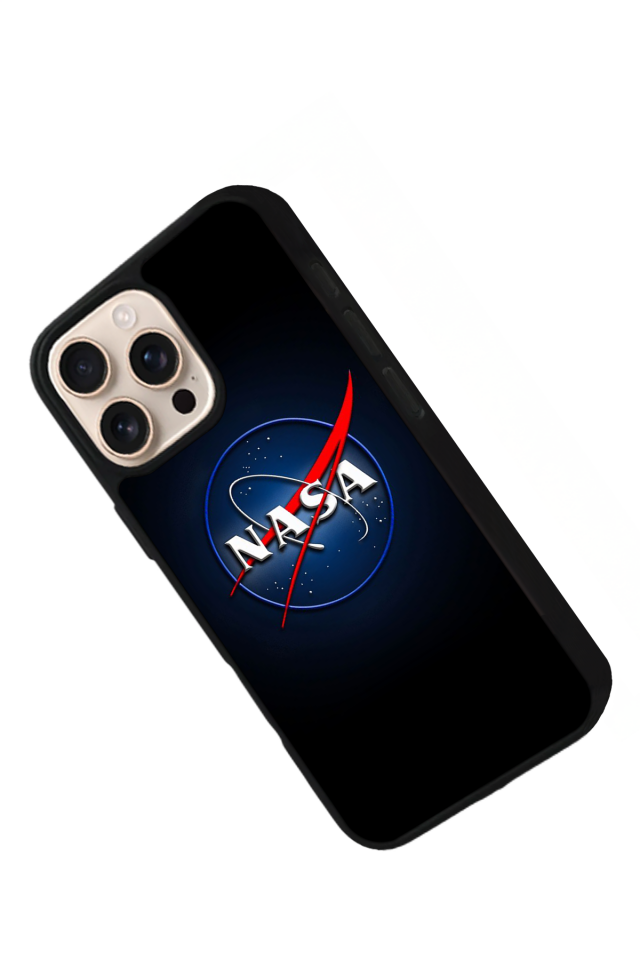 iPhone 16 Pro Max Uyumlu Nasa Tasarımlı Glossy Premium Kılıf