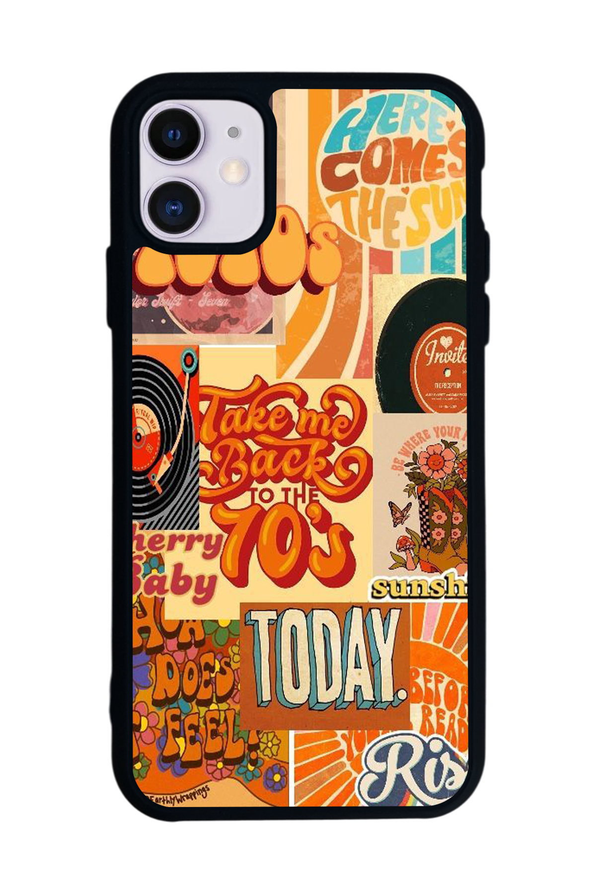 iPhone 11 Uyumlu Poster Tasarımlı Glossy Premium Kılıf