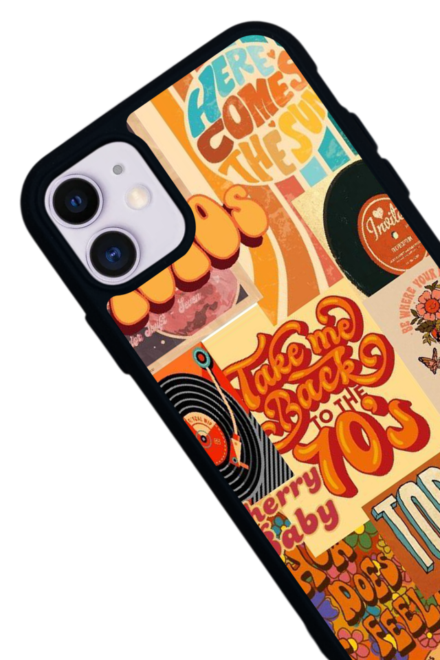 iPhone 11 Uyumlu Poster Tasarımlı Glossy Premium Kılıf