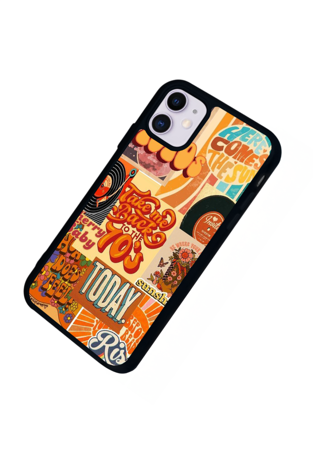 iPhone 11 Uyumlu Poster Tasarımlı Glossy Premium Kılıf