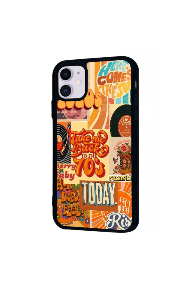 iPhone 11 Uyumlu Poster Tasarımlı Glossy Premium Kılıf