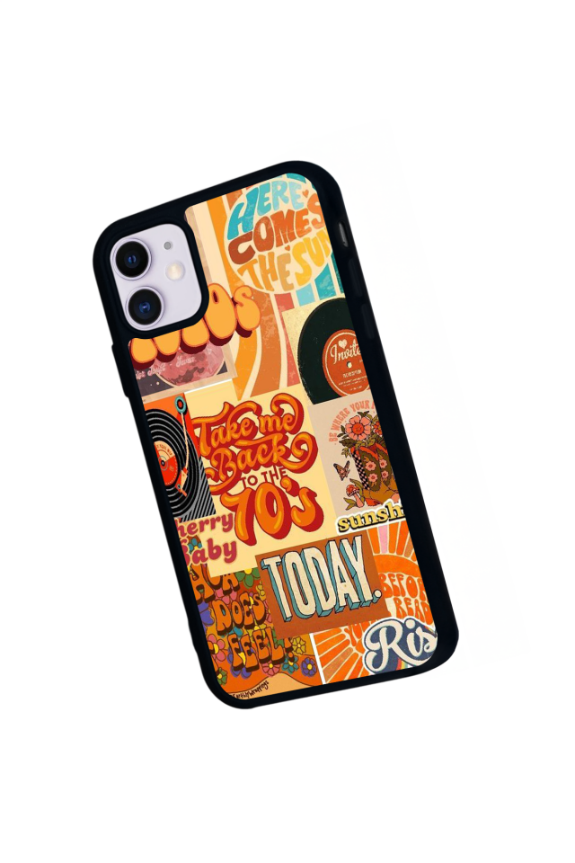 iPhone 11 Uyumlu Poster Tasarımlı Glossy Premium Kılıf