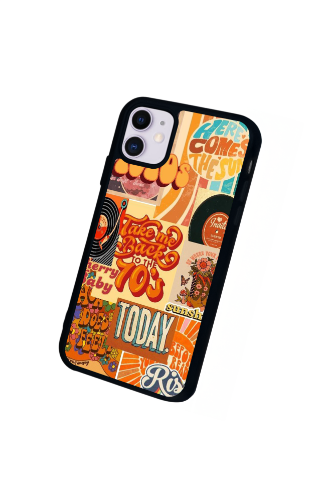 iPhone 11 Uyumlu Poster Tasarımlı Glossy Premium Kılıf
