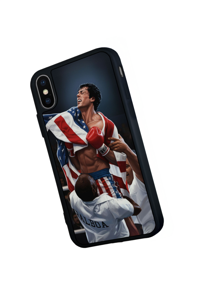 iPhone XS Max Uyumlu Rocky Tasarımlı Glossy Premium Kılıf