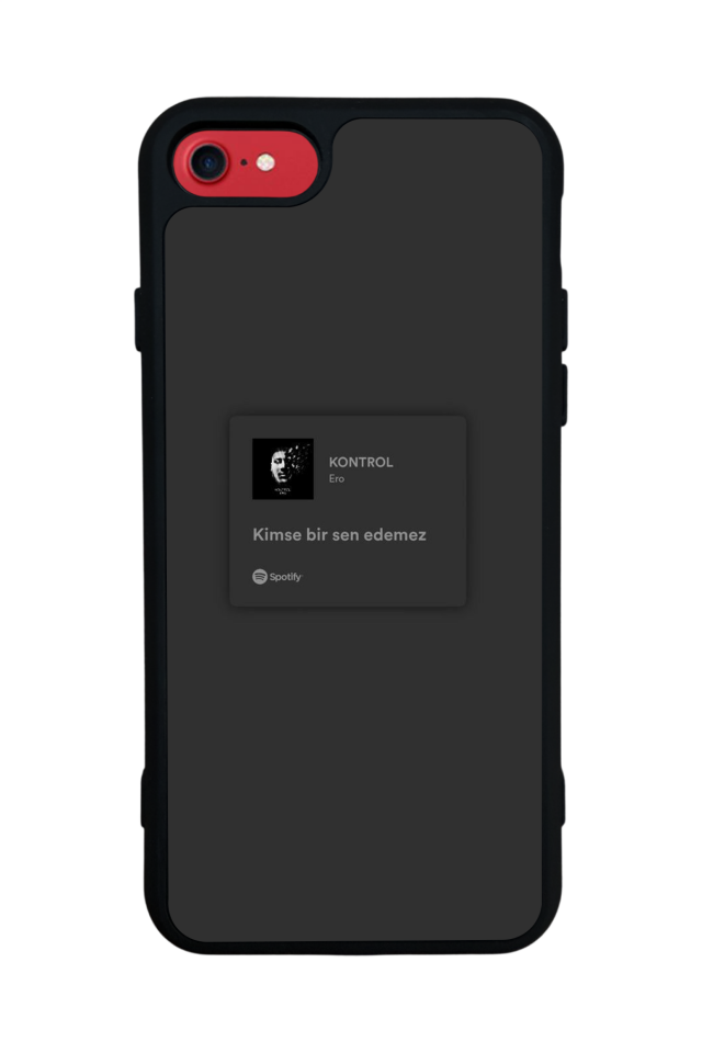iPhone 8 Uyumlu Sarki Sozleri Tasarımlı Glossy Premium Kılıf