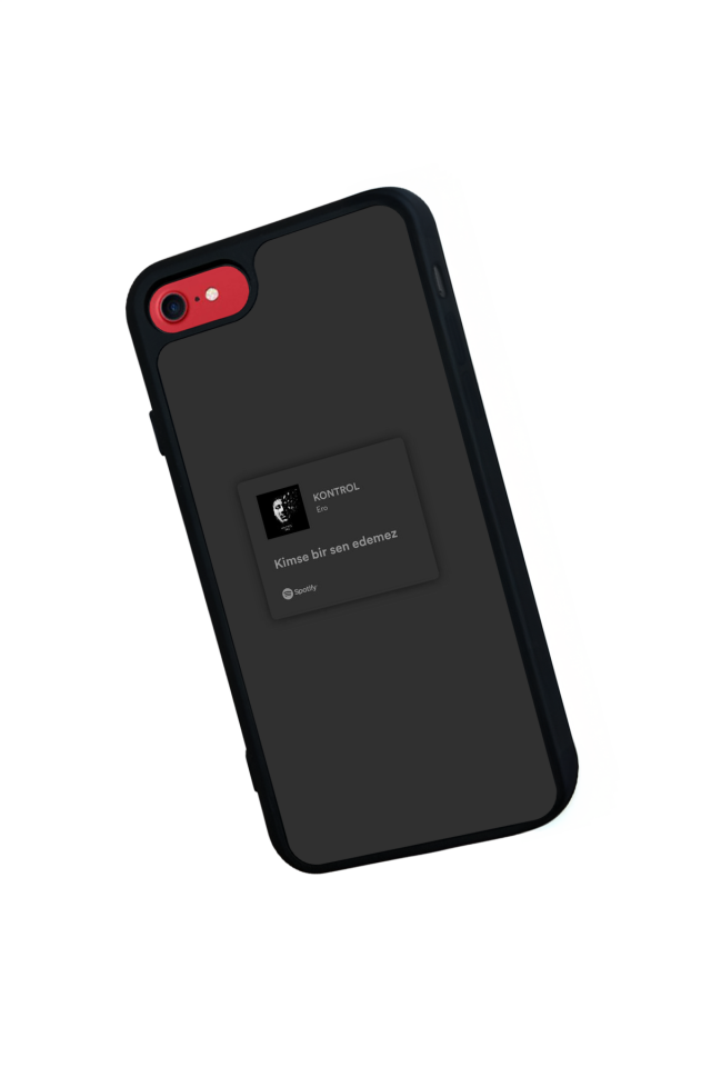 iPhone 8 Uyumlu Sarki Sozleri Tasarımlı Glossy Premium Kılıf