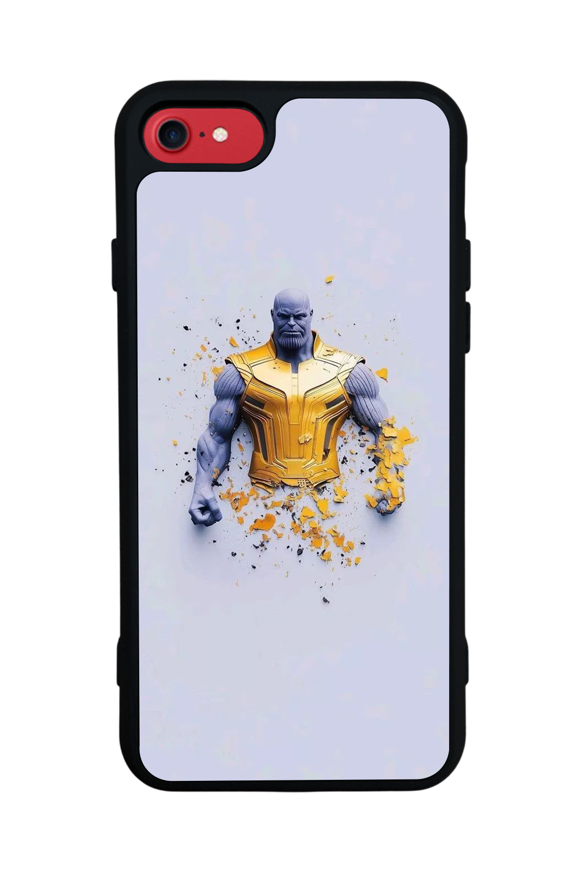 iPhone SE Uyumlu Thanos Tasarımlı Glossy Premium Kılıf