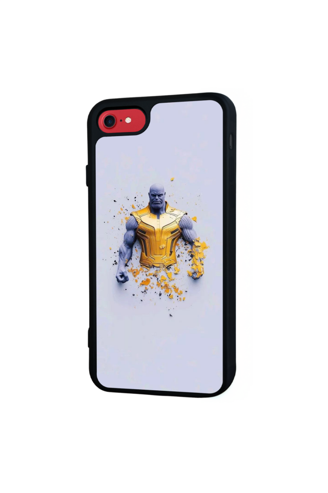 iPhone SE Uyumlu Thanos Tasarımlı Glossy Premium Kılıf