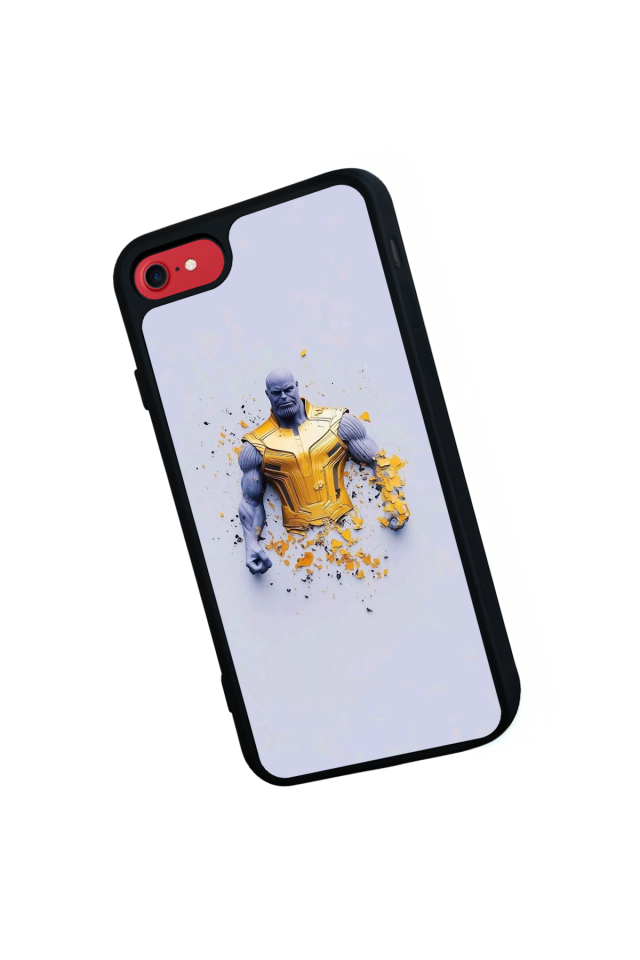 iPhone SE Uyumlu Thanos Tasarımlı Glossy Premium Kılıf