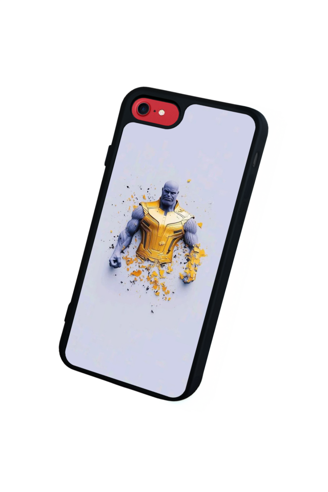 iPhone SE Uyumlu Thanos Tasarımlı Glossy Premium Kılıf