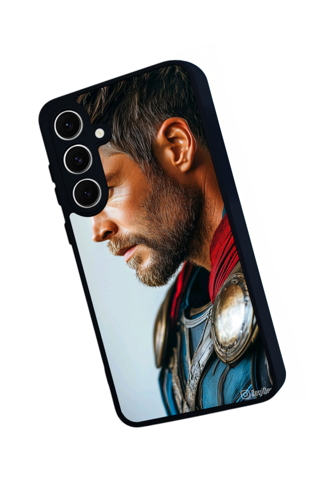 Samsung Galaxy S24 FE Uyumlu Thor Tasarımlı Glossy Premium Kılıf