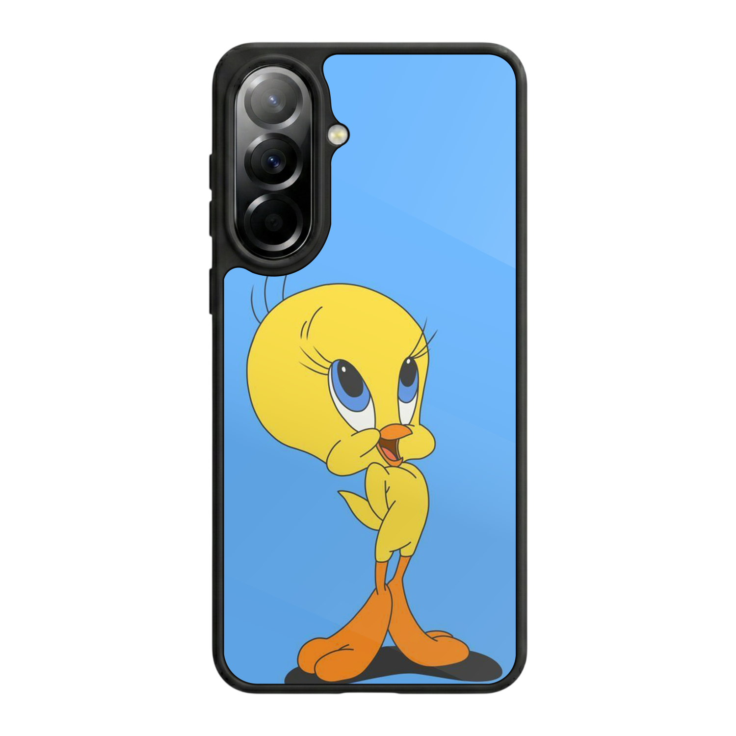 Samsung Galaxy A37 Uyumlu Tweety Tasarımlı Glossy Premium Kılıf
