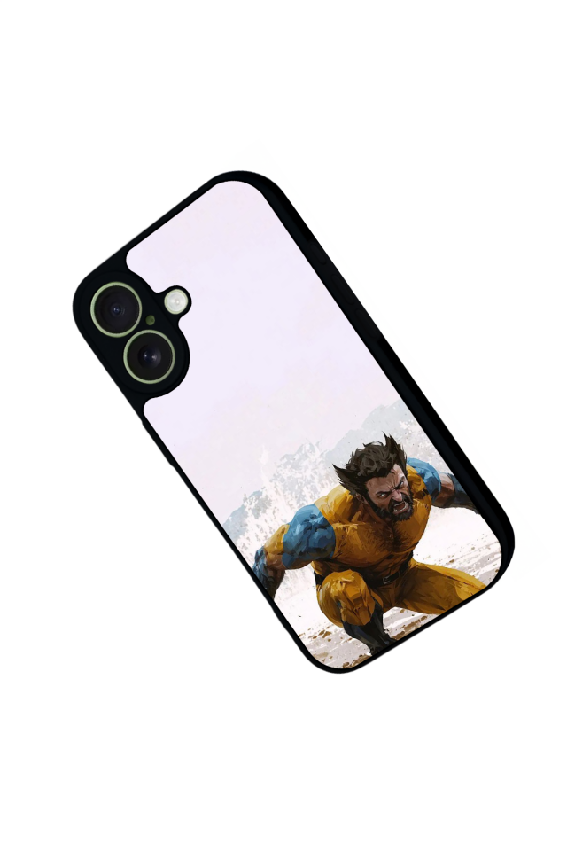 iPhone 17 Uyumlu Wolverine Tasarımlı Glossy Premium Kılıf