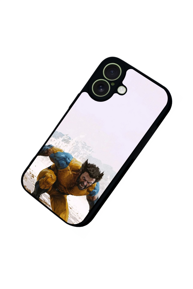 iPhone 17 Uyumlu Wolverine Tasarımlı Glossy Premium Kılıf