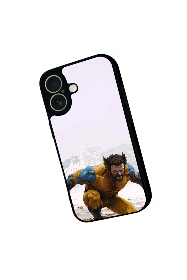 iPhone 17 Uyumlu Wolverine Tasarımlı Glossy Premium Kılıf