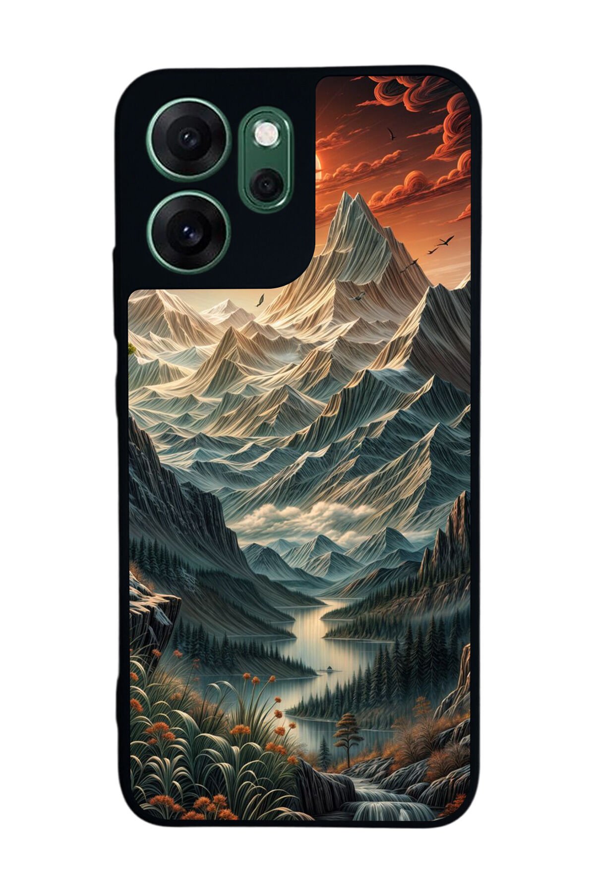 Oppo Reno 14F Uyumlu Kılıf – Yumuşak Silikon, Koruyucu, Şok Emici Kapak