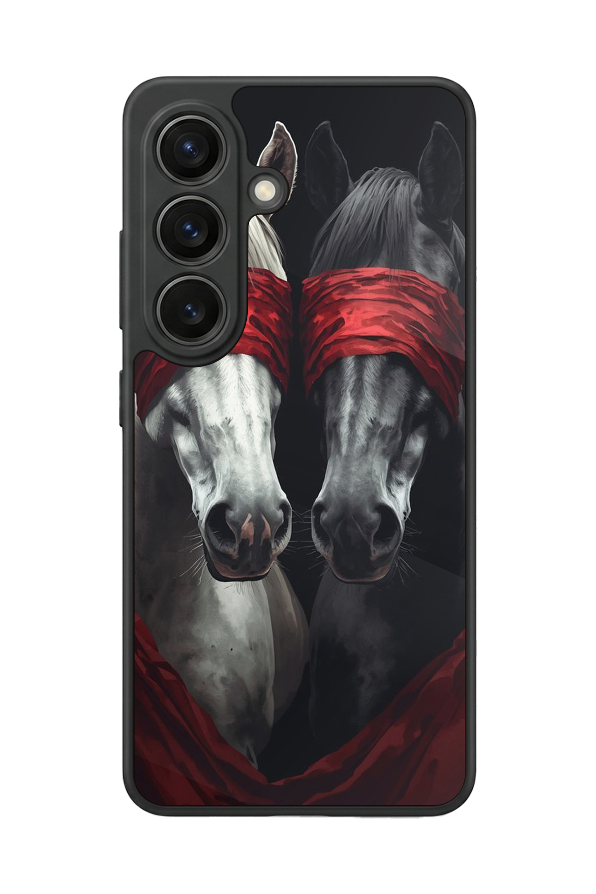 Samsung Galaxy S26 Uyumlu At Horse Tasarımlı Glossy Premium Kılıf