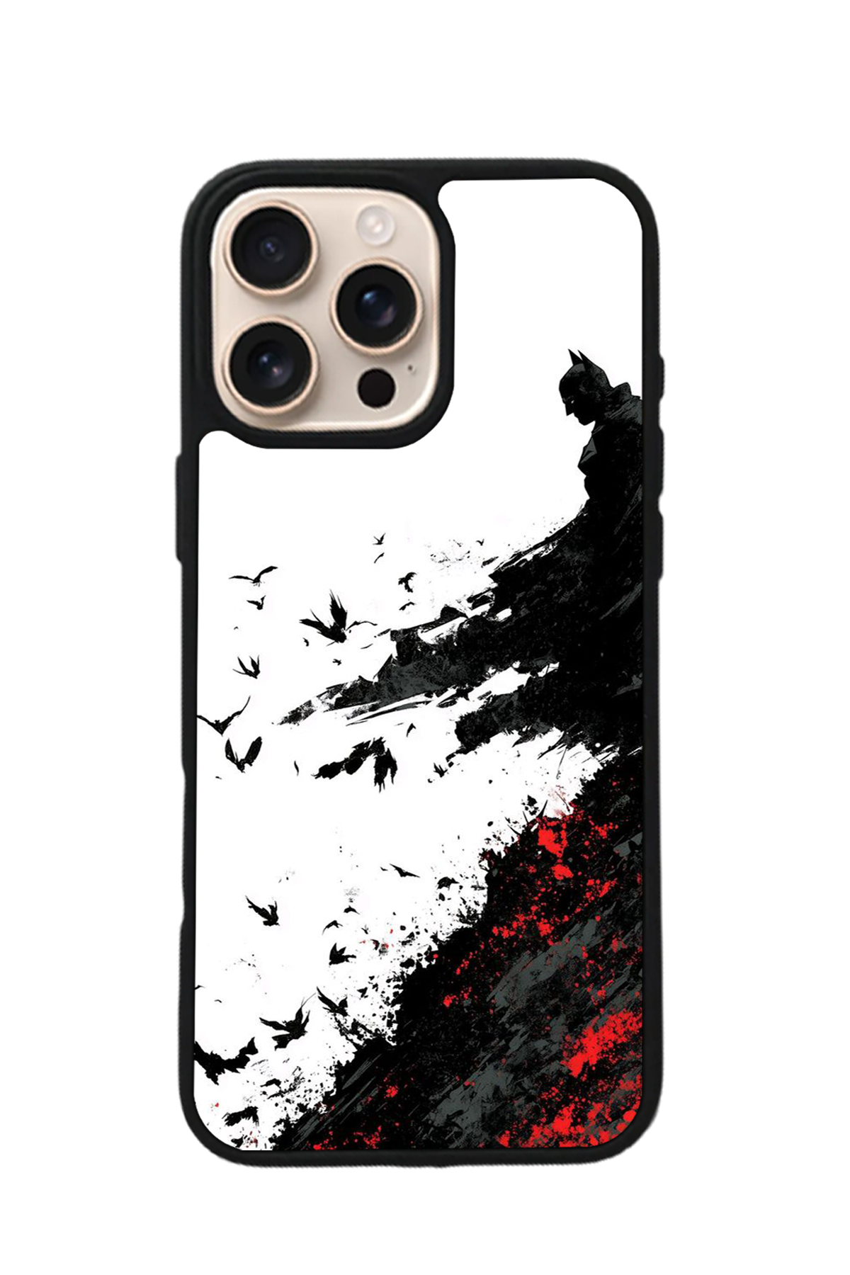 iPhone 14 Pro Max Uyumlu Batman Tasarımlı Glossy Premium Kılıf