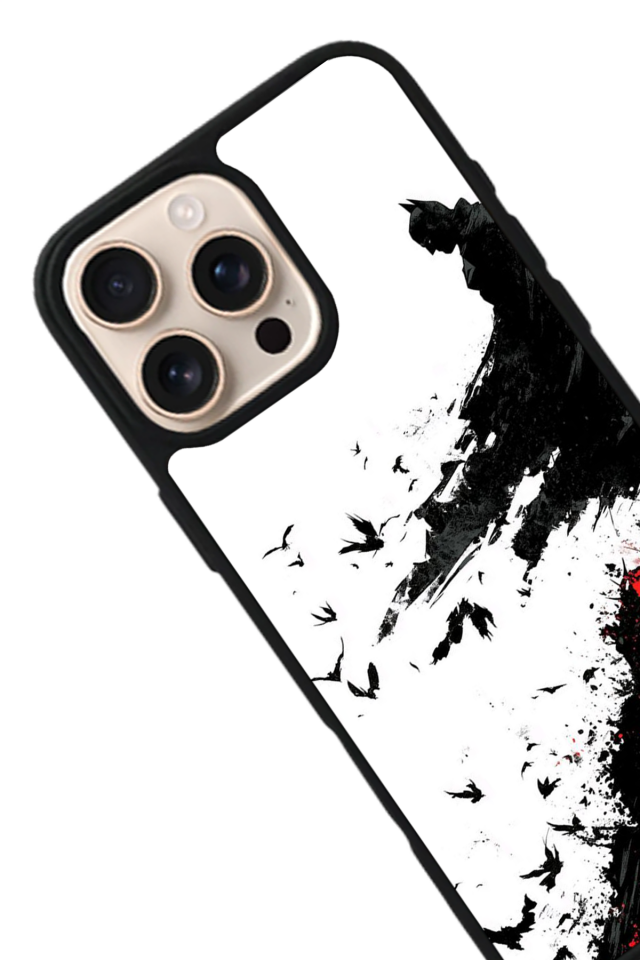 iPhone 14 Pro Max Uyumlu Batman Tasarımlı Glossy Premium Kılıf