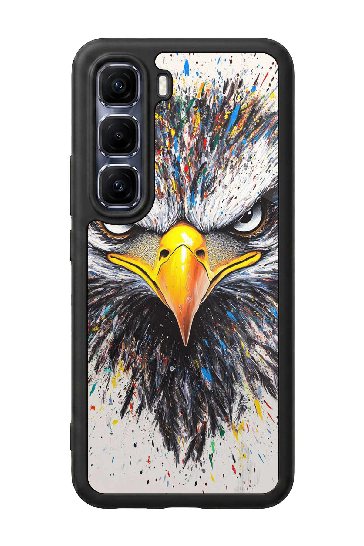 Infinix Hot 60 Pro Plus Uyumlu Besiktas Tasarımlı Glossy Premium Kılıf