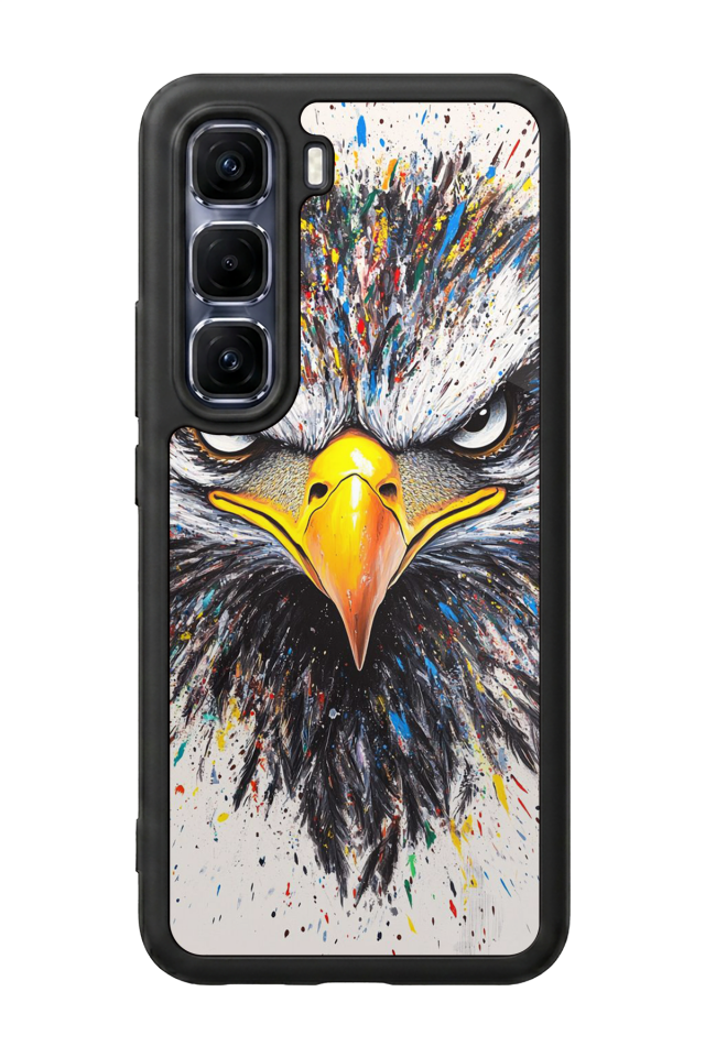 Infinix Hot 60 Pro Plus Uyumlu Besiktas Tasarımlı Glossy Premium Kılıf