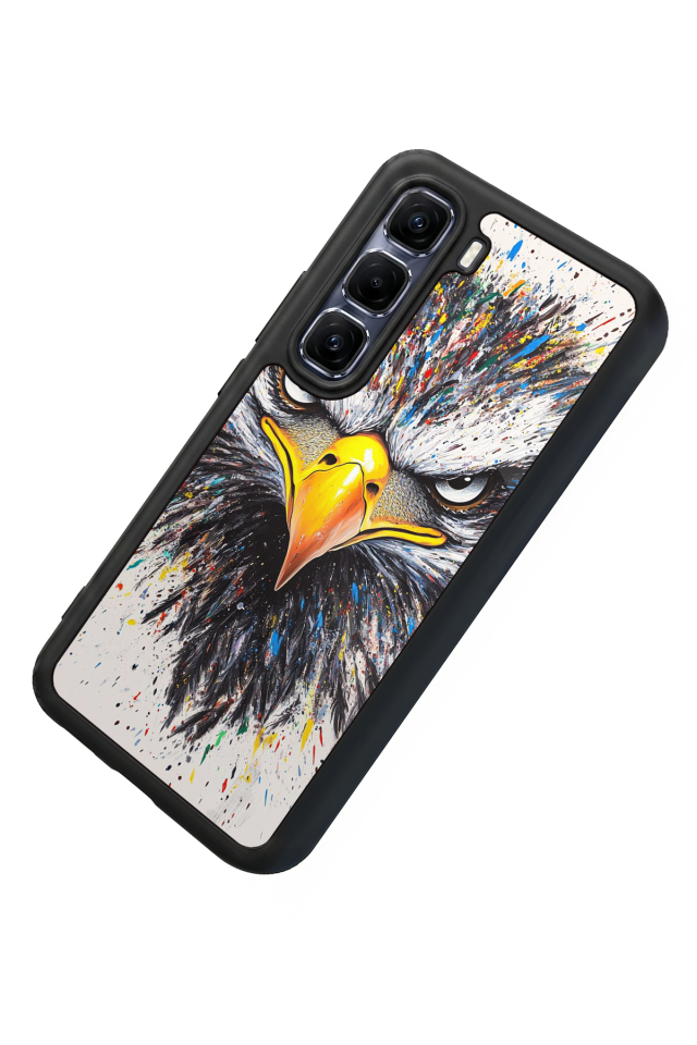 Infinix Hot 60 Pro Plus Uyumlu Besiktas Tasarımlı Glossy Premium Kılıf