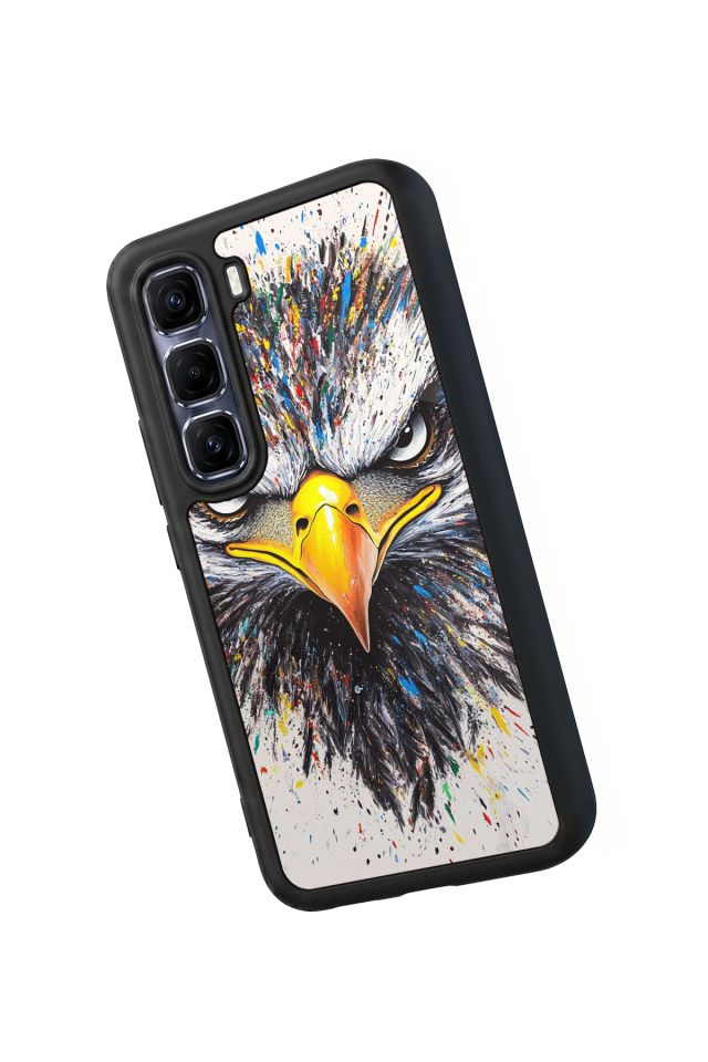 Infinix Hot 60 Pro Plus Uyumlu Besiktas Tasarımlı Glossy Premium Kılıf