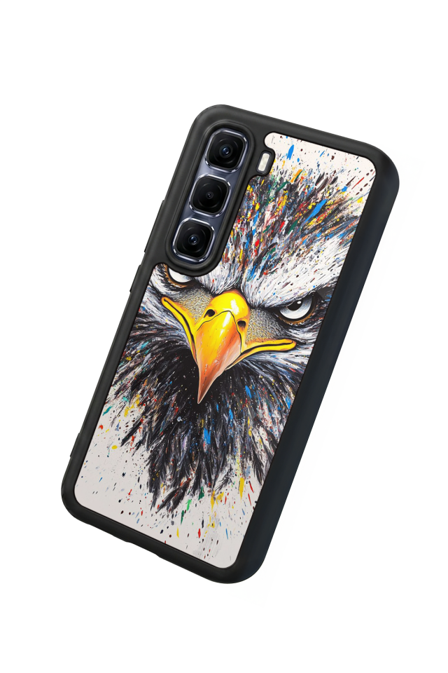 Infinix Hot 60 Pro Plus Uyumlu Besiktas Tasarımlı Glossy Premium Kılıf