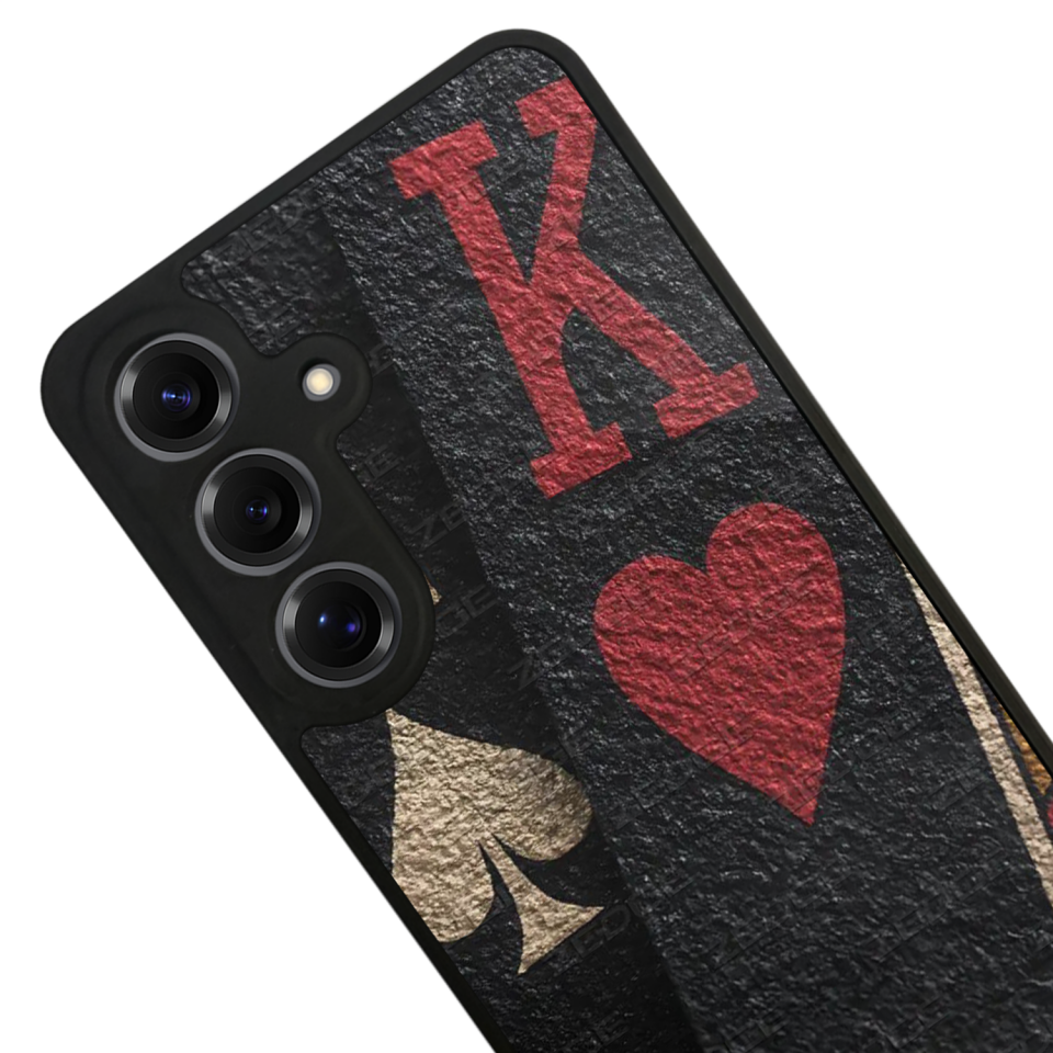 Samsung Galaxy S25 Uyumlu Kart Tasarımlı Glossy Premium Kılıf