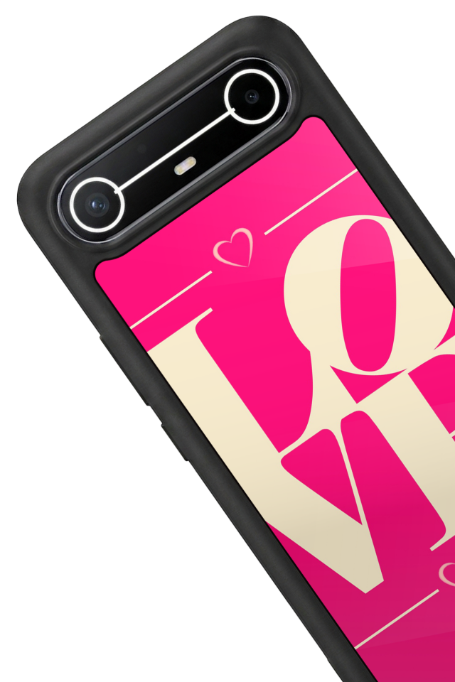 Tecno Spark Slim 5G Uyumlu Love Tasarımlı Glossy Premium Kılıf