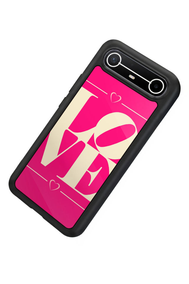 Tecno Spark Slim 5G Uyumlu Love Tasarımlı Glossy Premium Kılıf