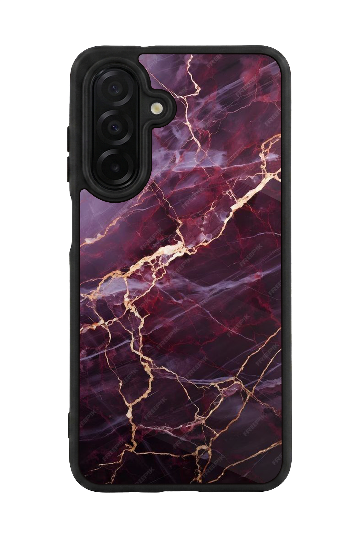 Samsung Galaxy A26 Uyumlu Mermer Marble Tasarımlı Glossy Premium Kılıf