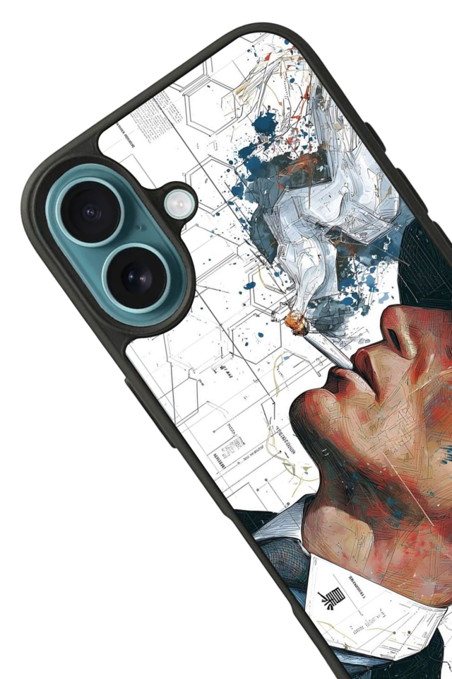 iPhone 16 Uyumlu Peaky Blinders Tasarımlı Glossy Premium Kılıf