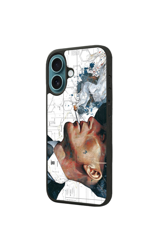 iPhone 16 Uyumlu Peaky Blinders Tasarımlı Glossy Premium Kılıf
