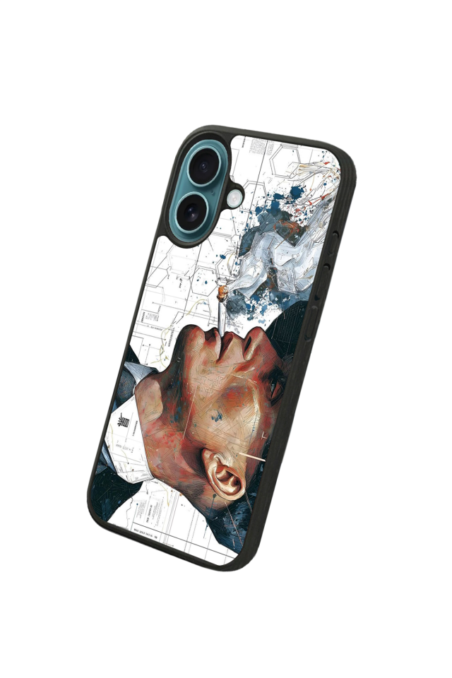 iPhone 16 Uyumlu Peaky Blinders Tasarımlı Glossy Premium Kılıf