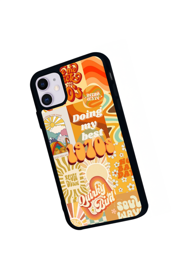 iPhone 11 Uyumlu Poster Tasarımlı Glossy Premium Kılıf