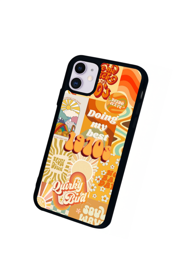 iPhone 11 Uyumlu Poster Tasarımlı Glossy Premium Kılıf