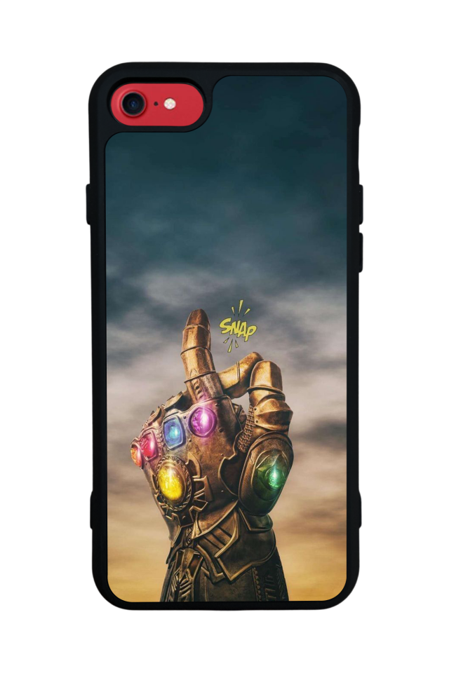 iPhone SE Uyumlu Thanos Tasarımlı Glossy Premium Kılıf