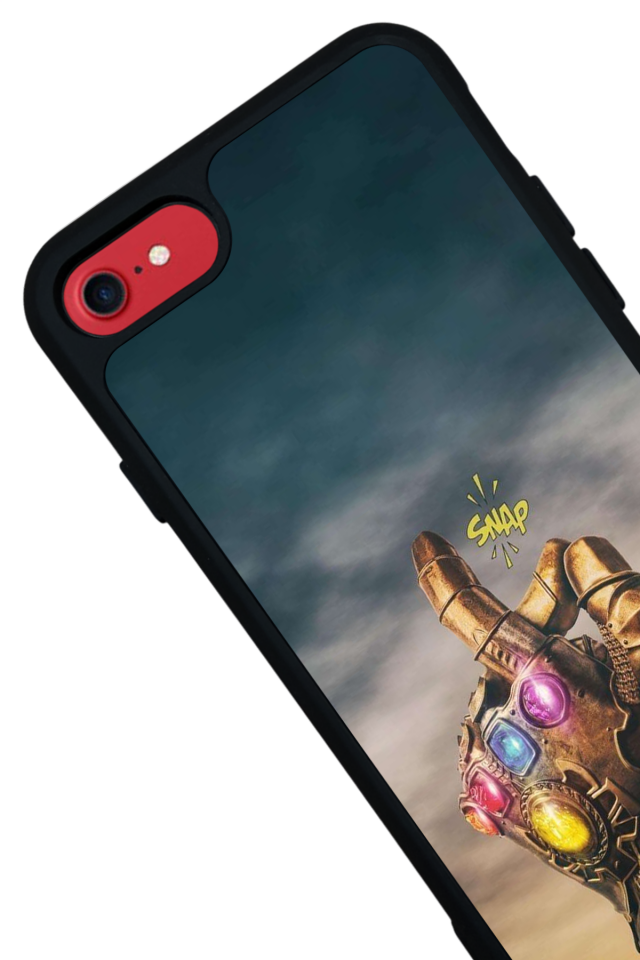 iPhone SE Uyumlu Thanos Tasarımlı Glossy Premium Kılıf