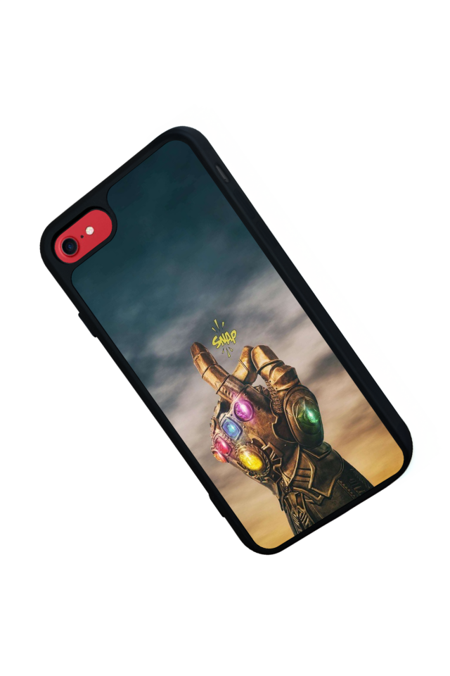 iPhone SE Uyumlu Thanos Tasarımlı Glossy Premium Kılıf