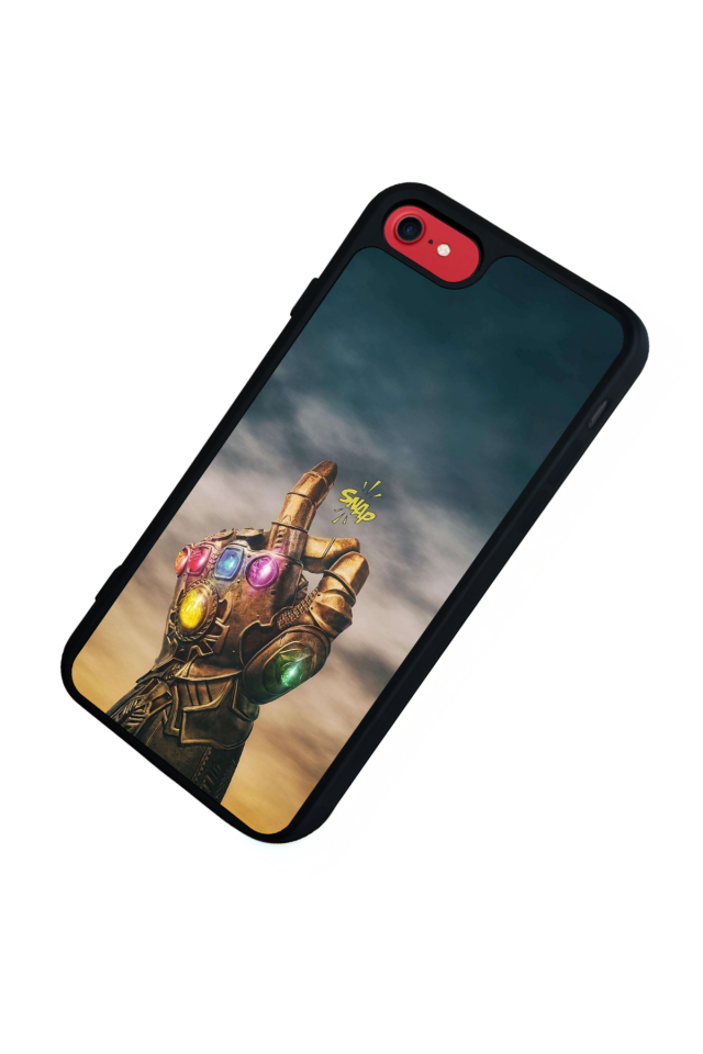 iPhone SE Uyumlu Thanos Tasarımlı Glossy Premium Kılıf